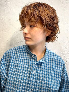 レトン 銀座(leton) Aラインボブ/マロンベージュ/ニュアンスマッシュ[東銀座/銀座]