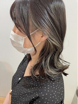 グーフィートーキョー 銀座(Goofy Tokyo) 【GoofyTokyo銀座/渋谷トモヒロ】インナーカラー/グレージュ