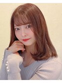 ラベンダーピンク×ミディアム