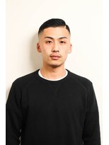 モリゲン フェローシップ レグ(MORIGEN fellowship REGU)&nbsp;サイドパートかき上げスキンフェード1204