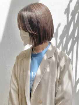 ココロクレド(COCOLO credo) コンパクトな切りっぱなしボブ