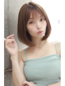 リノ 吉祥寺(Lino kichijoji) 20代30代40代小顔丸み夏ボブ　リノ吉祥寺