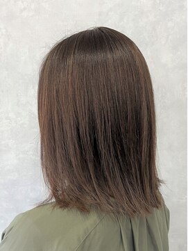 ルルン(Lu-Lun) 【Lu-Lun】ブランジュカラー×上品ボブ