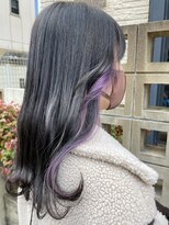 オルソーヘアー(orso hair)&nbsp;orsohair x イヤリングバイオレット