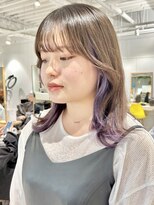 ゼストララ(ZEST Lara)&nbsp;インナーカラー×大人ラベンダー【吉祥寺】misaki