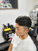 アゲイシ(hair club AGEISHI) ２ブロック　７・３ショートスタイル