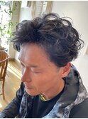 パーマショート/メンズカット/20代30代40代
