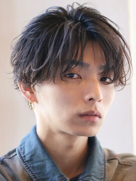 オーシャントーキョー サニー 原宿(OCEAN TOKYO Sunny) ニュアンスパーマカルマパーマ毛流れ韓国ヘアセンターパート