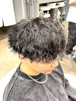 ノイセル 西本町(Noisyle)&nbsp;guest snap　刈り上げマッシュ×ツイストスパイラルパーマ