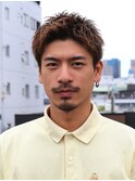 女子ウケ◎巷で流行りの刈り上げないスパイキーショート　メンズ