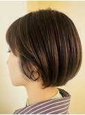 大人ショートボブ
