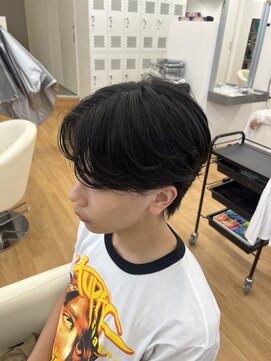 ビカム 名駅(become) ニュアンスパーマメンズマッシュ名古屋