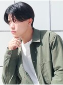 【立川メンズ】ニュアンスセンター波巻き刈り上げマッシュ