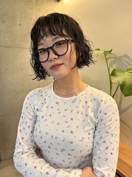 ナループロア ルームー(Nalu pu loa ROOMOO) ボブパーマ/ウェーブパーマ/癖毛パーマ/ボブ/ミニボブ