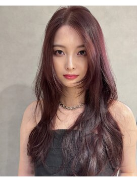ルアナ 梅田店(Luana) 【 MIRAI 】 ボルドーカラー × レイヤーカット