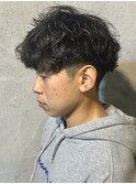 シャドウパーマメンズパーマメンズマッシュ韓国風パーマ群馬高崎