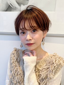 ラミ(L'ami) ゆるふわマッシュショート/大人かわいい丸みショート