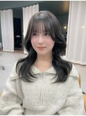 オリーブベージュ グレージュ レイヤーカット 春カラー☆