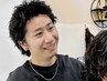 【来店から6週間以内限定】坪井限定カットパーマ￥16,900 　[ツーブロック］
