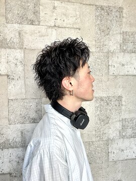 リサ グランシェ(RISA granche) スパイキーショートスパイラルパーマ