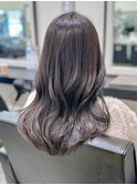 艶と透明感＊ラベンダーブラウン