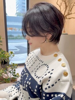 セラ(cella)の写真/とことんシルエット美を追求したショートが大好評◇一人ひとりの骨格に合わせたカットで魅力を引き出します