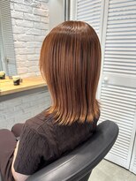 エイト 沖縄豊崎店(EIGHT toyosaki)&nbsp;【EIGHT 豊崎】お客様スタイル_［アプリコットオレンジ］