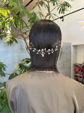 ルプラス(le place.) 結婚式ヘアセット