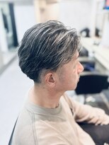 マジック 関目店(magic)&nbsp;40代サーファースタイル×白髪ぼかし