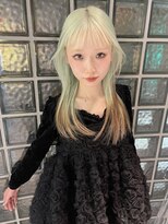 ペレ 梅田(PELE) 黒髪/クラゲヘアー/オリーブグレー/小顔/ココアベージュ/梅田