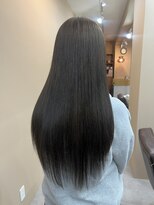 ムード(mood)&nbsp;オリーブグレー/オリーブベージュ/ダブルカラー/レイヤーカット