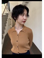 トリッカ 銀座(tricca)&nbsp;ショートパーマ/ショート/ハンサムショート/ニュアンスパーマ