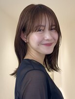 アイトーキョーエス 渋谷(AI TOKYO S) 小顔レイヤー/レイヤーミディアム/透明感カラー
