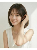 AND 夙川【3月5日 NEW OPEN(予定)】 大人ガーリー/内巻きボブ/ナチュラルブラウン/ダークグレージュ