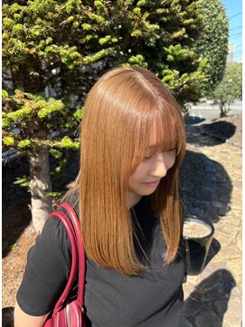 ヘアルーム フラット(HAIR ROOM flat) ブラウンカラー