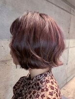 グランアージュ 池袋東口店(grandage)&nbsp;レイヤーボブ×ピンクベージュ