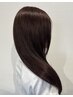 髪質改善で再整うるつやストレートパーマ+立体特殊カット+5ステップTr☆