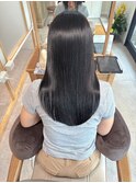 オリーブグレー 暗め ミラジェリートリートメント