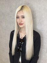 グリス(GRIZZ)&nbsp;【white blonde】シールエクステ/三宮/エクステサロン