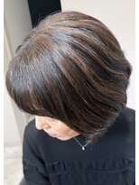 ロダ ヘアー(RODA hair)&nbsp;ハイライトカラーショートボブ