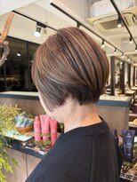 アイフィール アヴェダ 瑞江店(i feel AVEDA)&nbsp;ショート×ハイライトカラー