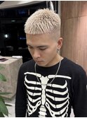 抜きっぱなしブロンド×クロップフェード