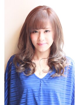 アミーバイオアシス(Amie by oasis) ハイトーンアッシュセミロング