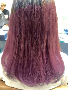 トムキャット(TOM CAT) 【新宿TOMCAT】ブリーチ ラベンダー グラデーション