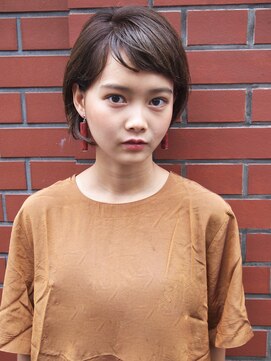 コス(kos) ROPIで簡単スタイリング*ショートバングボブ