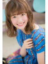 ヘアアンドビューティー ミック(Hair & Beauty miq)&nbsp;ふわ軽♪ミディアムレイヤーb