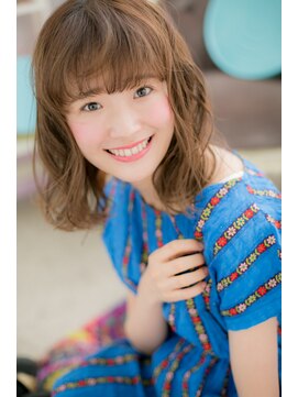 ヘアアンドビューティー ミック(Hair & Beauty miq) ふわ軽♪ミディアムレイヤーb