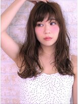 ソア 武蔵小杉(SOAR) モードな3Dカラーのミニマムボブノットヘアonジグザグバング2