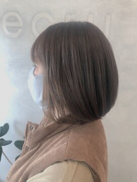 ヘアーメイク エクリュ(hairmake ecru) ナチュラルボブ