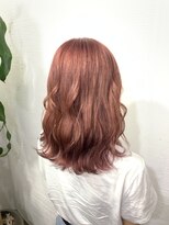 クラン ヘアーアンドスタジオ(CLAN hair & studio) ピンクカラー